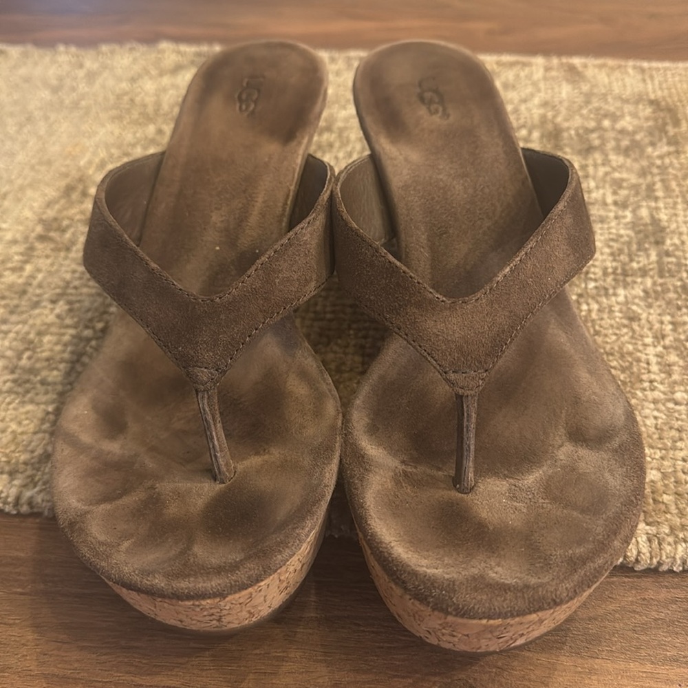 UGG Natassia wedge sandals - Picture 3 of 9